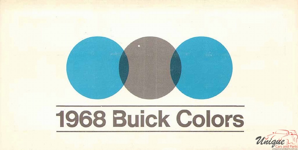 1968 Buick Exterior Paint Chart Page 4